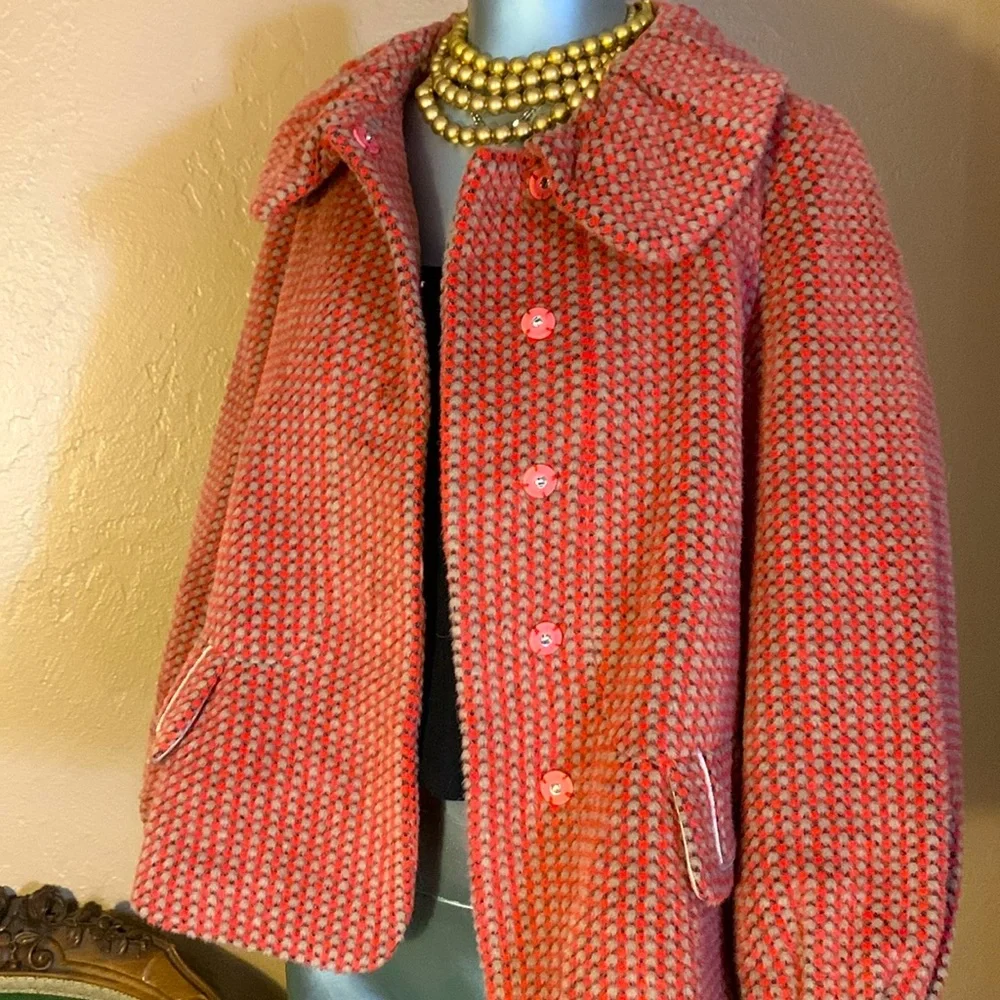 SATIN ROMANTICSM Coat/Jacket.  Sz S/M - Picture 3 of 8